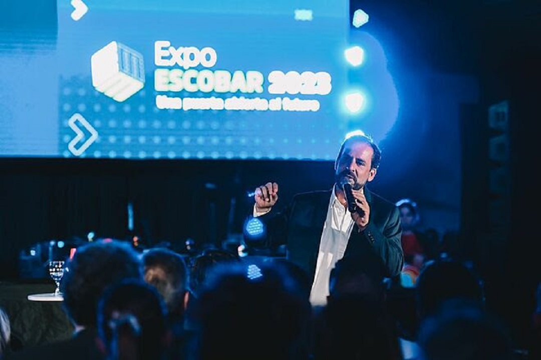 Expo Escobar: Ariel Sujarchuk desplegó las políticas municipales para promover la economía del conocimiento