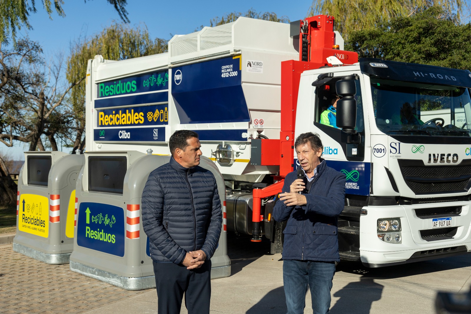 San Isidro presentó su nuevo sistema de recolección de residuos