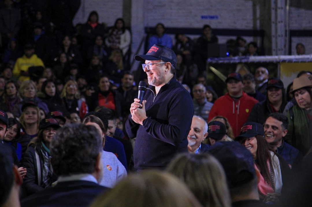 Diego Valenzuela lanzo su candidatura para su reelección en Tres de Febrero