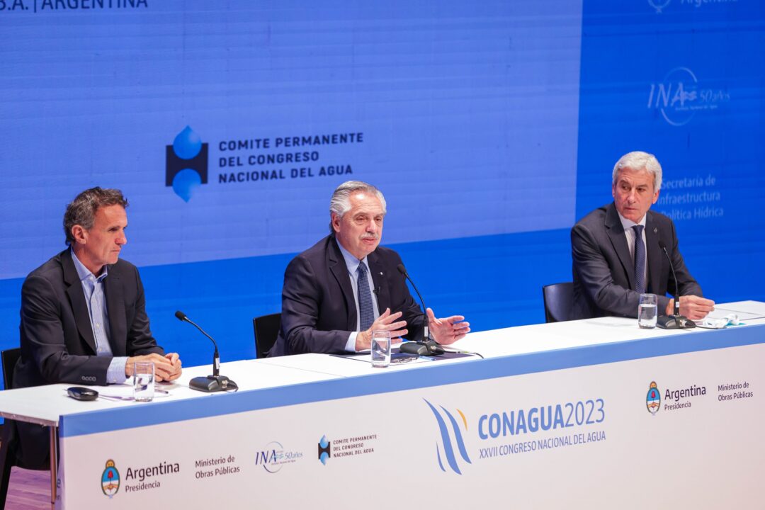 El presidente encabezó la apertura del CONAGUA