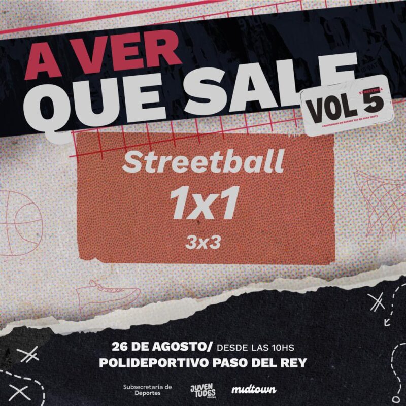 Moreno: Se realizará el 5° encuentro de Streetball: A ver Qué Sale