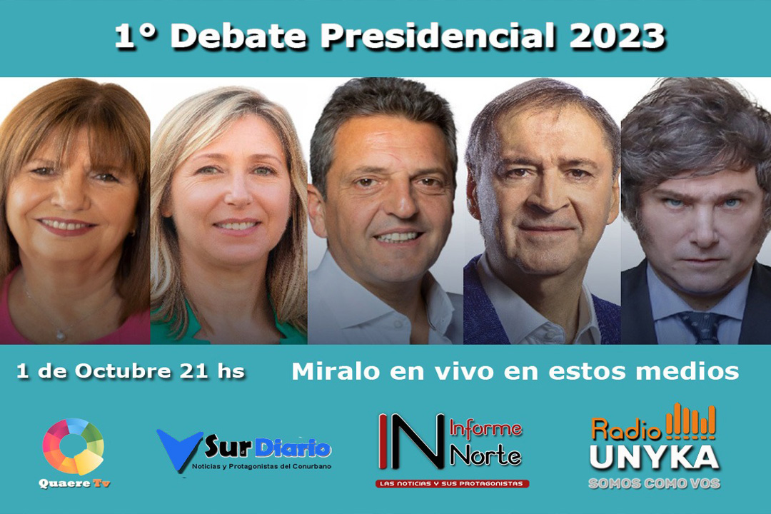 Santiago del Estero: Los candidatos presidenciales listos para el debate del Domingo