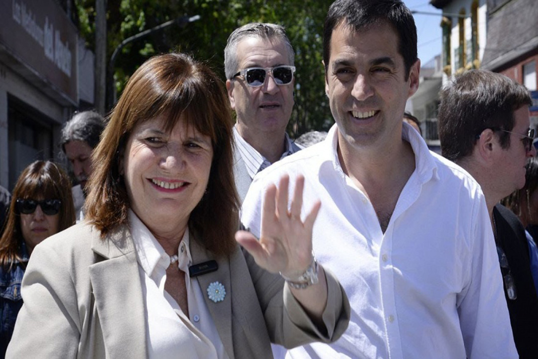Patricia Bullrich volvió a San Isidro acompañada del intendente electo, Ramón Lanús