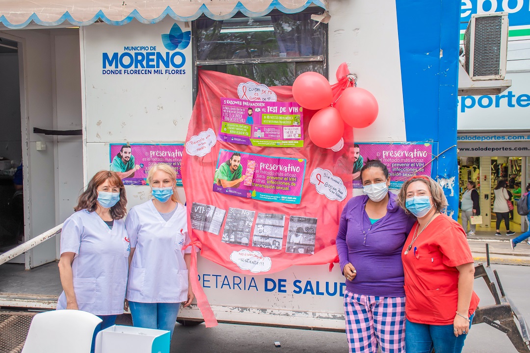 Moreno cuenta con un programa de atención integral para personas con HIV y Tuberculosis