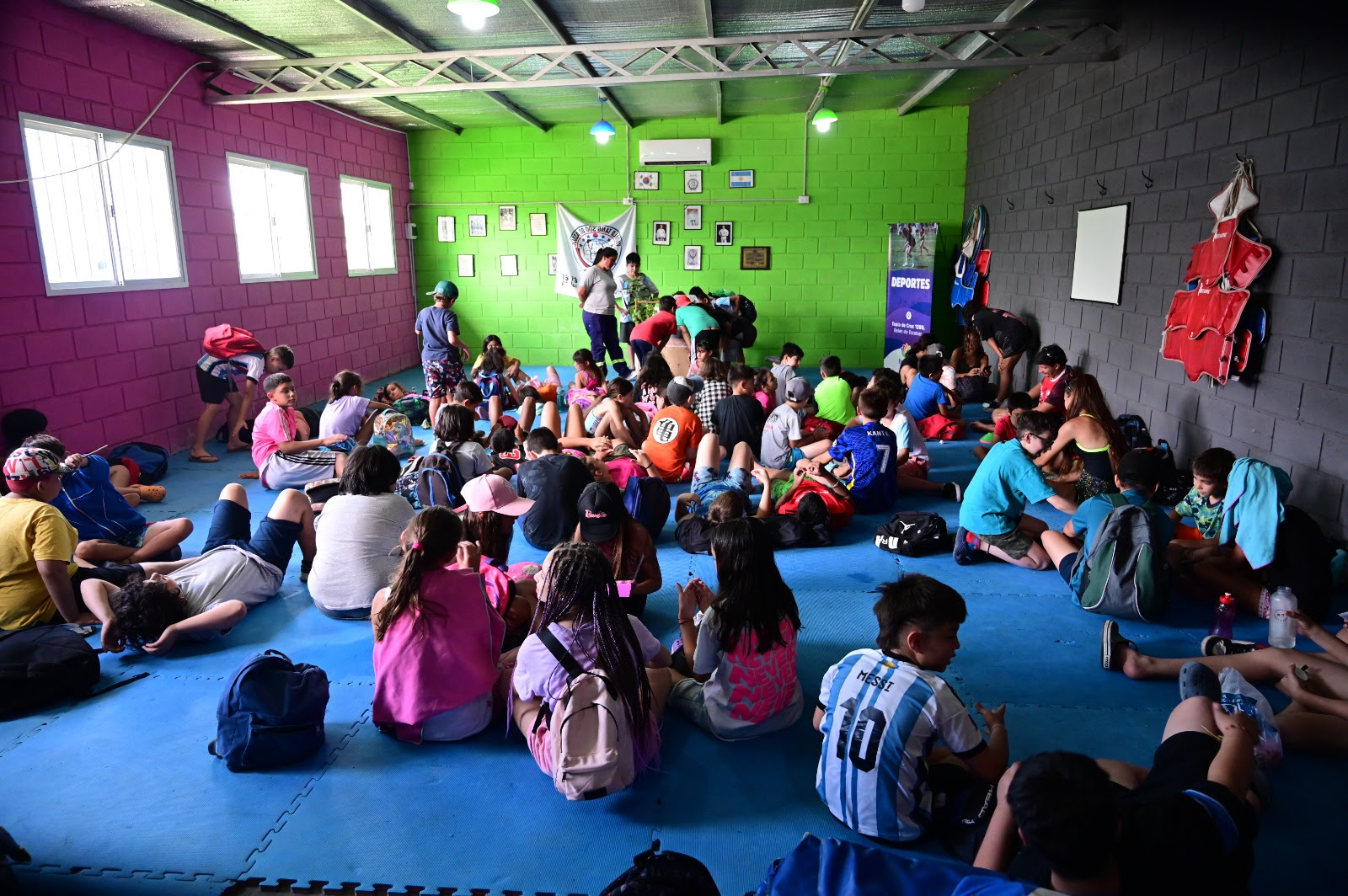 El Municipio realizó talleres de educación ambiental en las colonias de verano de Escobar