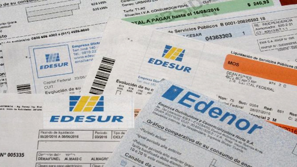 La tarifa eléctrica subirá entre 65% y 150% para los usuarios de Edenor y Edesur