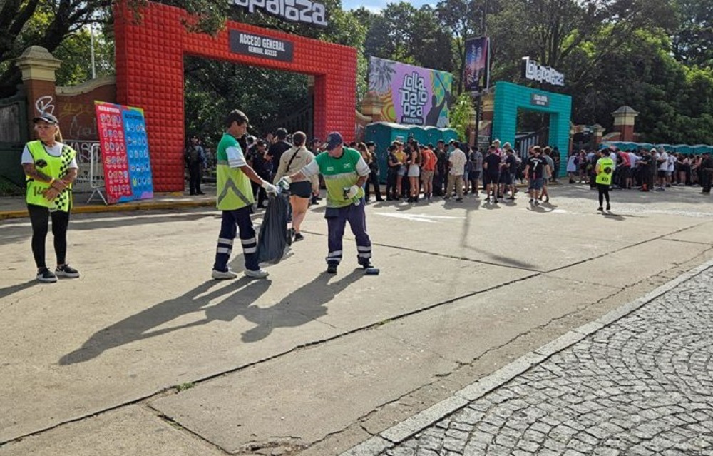 Con un exitoso operativo de seguridad y limpieza, se realizó el  Lollapalooza en San Isidro