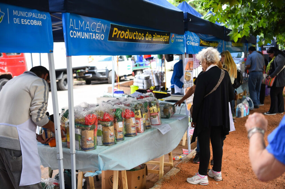 Mercado Popular de Escobar, un espacio itinerante con productos de calidad a precios accesibles