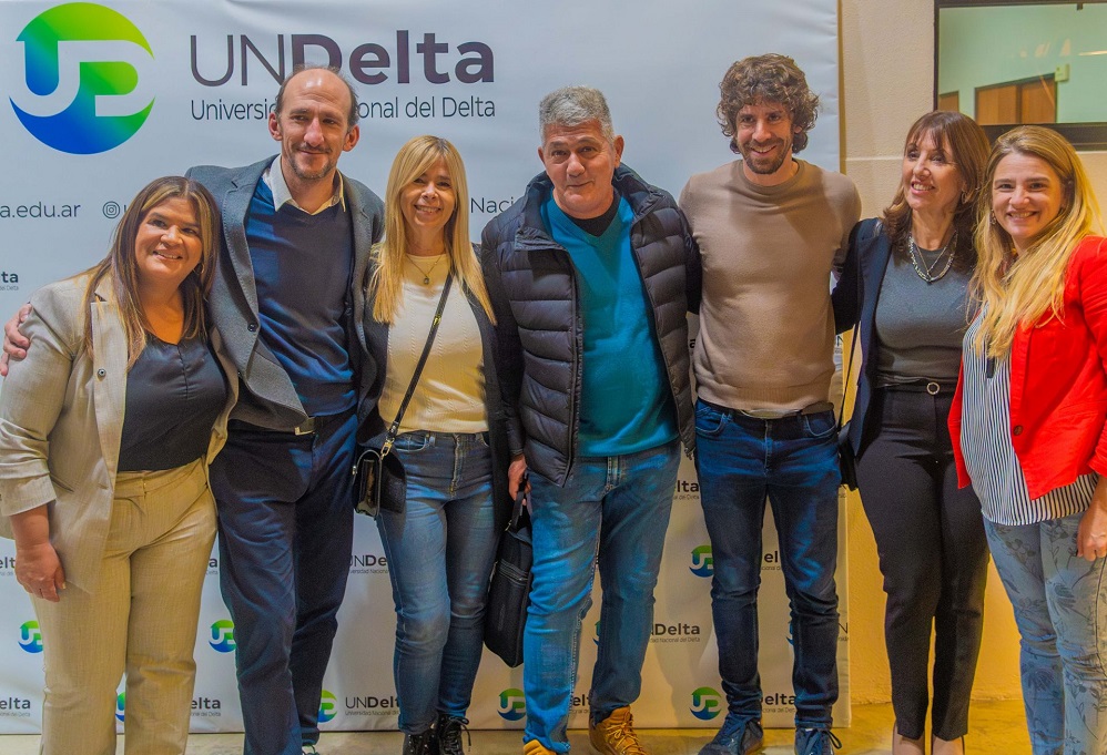 Juan Andreotti acompañó el inicio de clases de la nueva Universidad del Delta en San Fernando