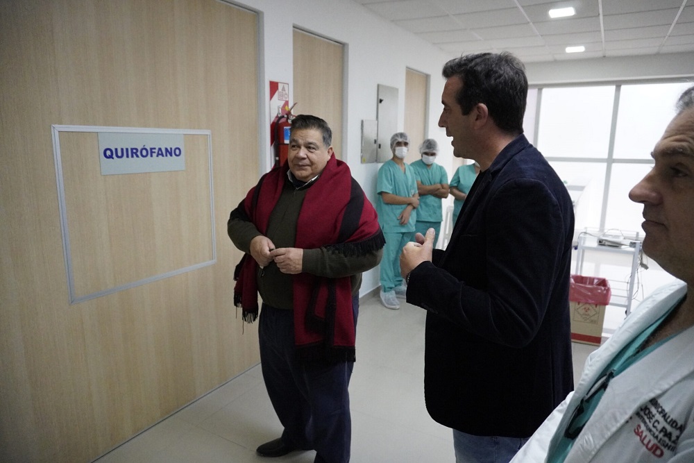 El intendente Mario Ishii,  puso en marcha el servicio de cirugías del Hospital “Rubén Caporaletti”