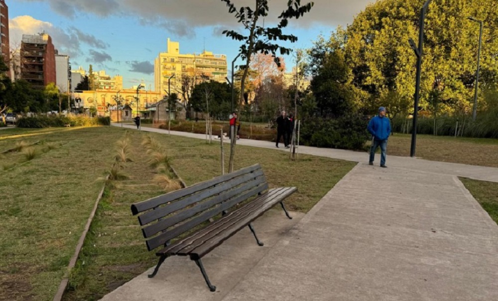 Ciudad suma un nuevo parque en viejos terrenos ferroviarios de Colegiales