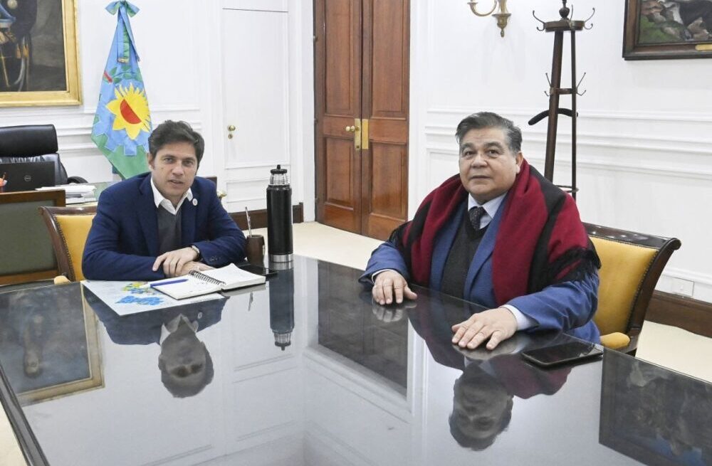 Mario Ishii, se reunió con el Gobernador Axel Kicillof y firmo importantes acuerdos