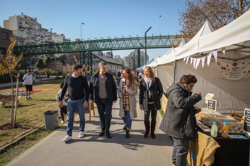 Más de 80 mil vecinos ya pueden disfrutar del Parque Ferroviario de Colegiales