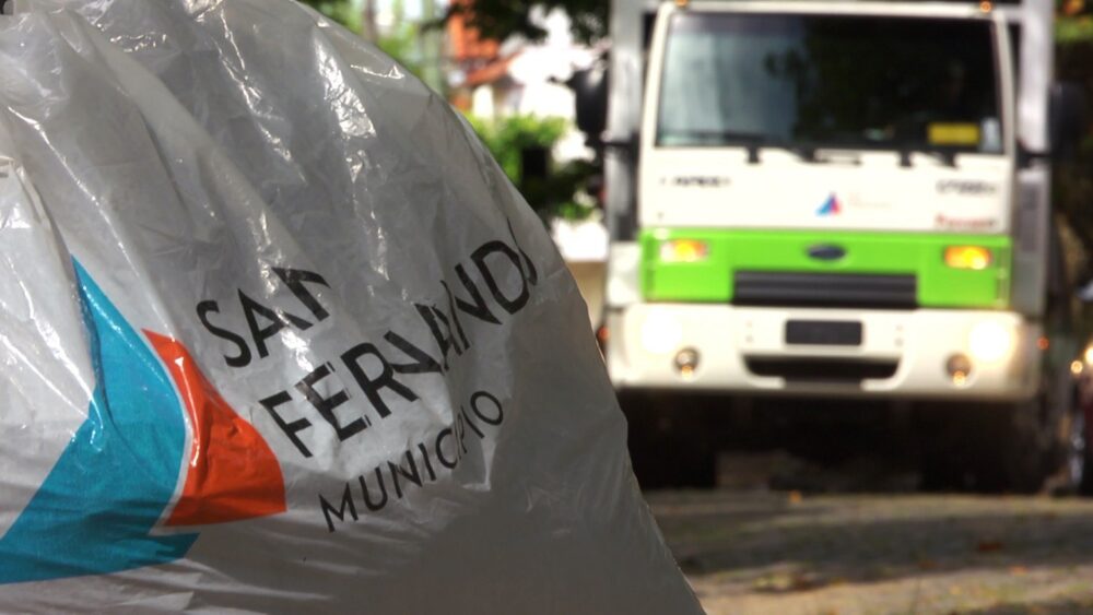 San Fernando informe no sacar la basura este lunes 8/7 y evitar los montículos el martes 9 de Julio