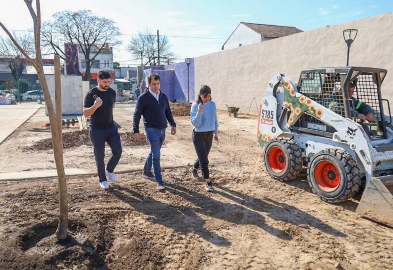 Avanzan las obras para tener un nuevo pulmón verde en Boulogne