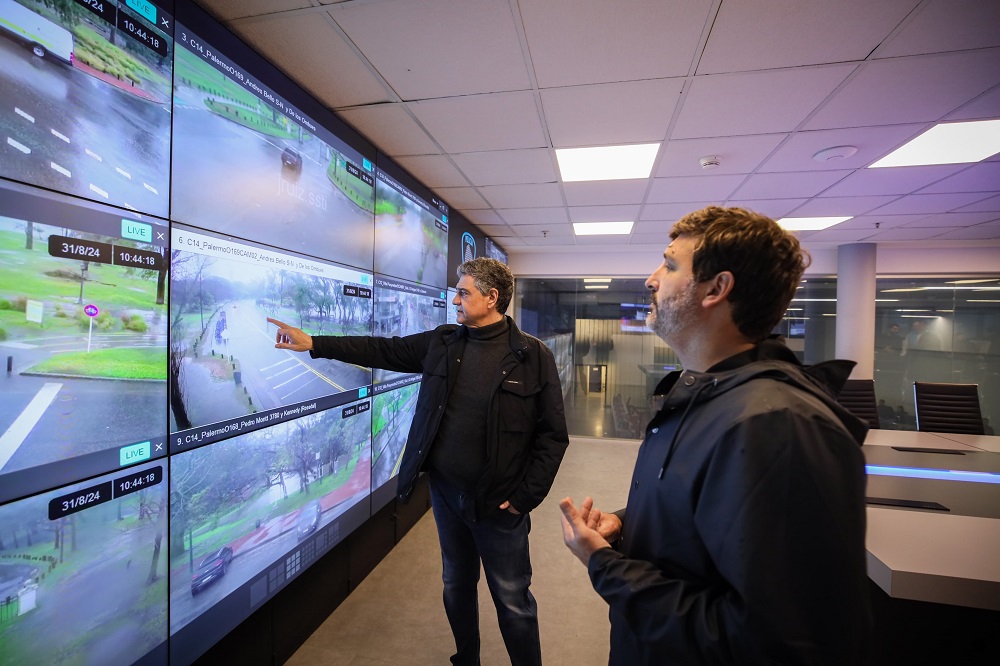 Jorge Macri supervisó el operativo de la Ciudad por la tormenta de Santa Rosa