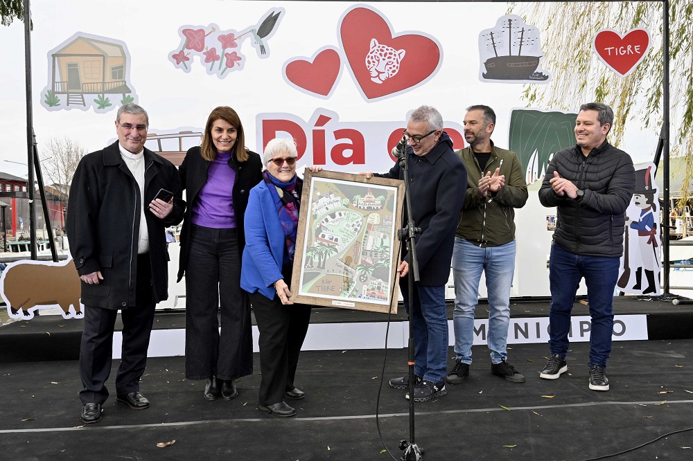 Julio Zamora en el Día de Tigre: “Este es un pueblo con valores, con solidaridad y con unión que no se doblega ante las adversidades”