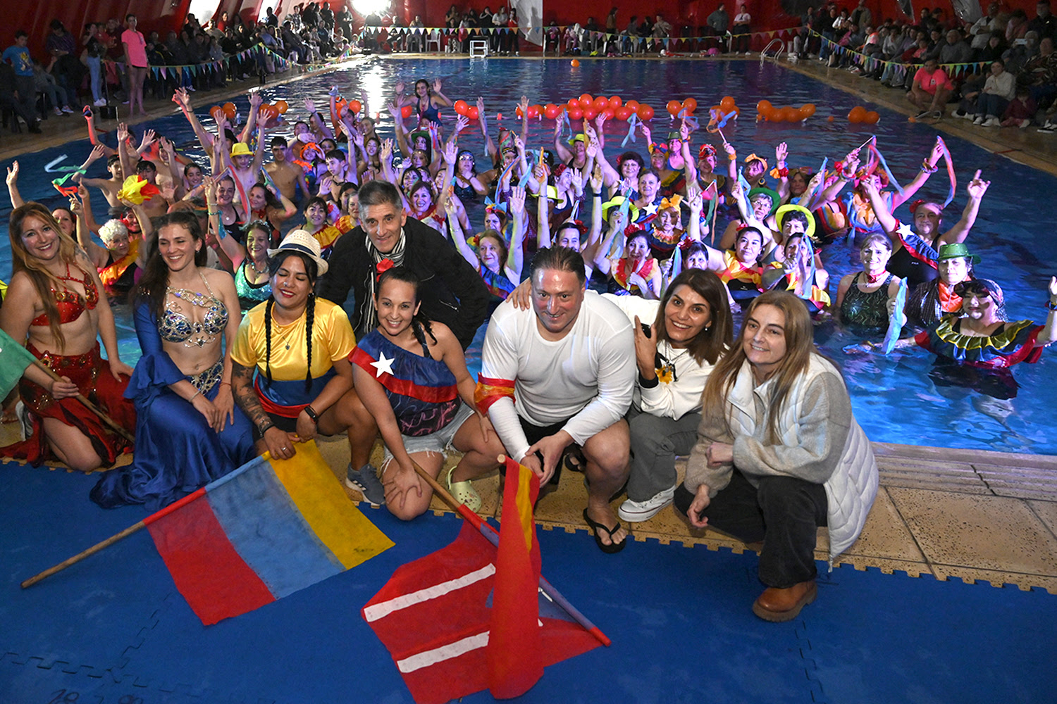 Los polideportivos de Benavídez con una nueva edición de las galas temáticas de aquagym