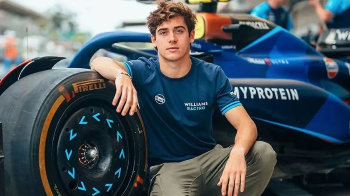 El pilarense Franco Colapinto correrá en Fórmula 1 con Williams Racing