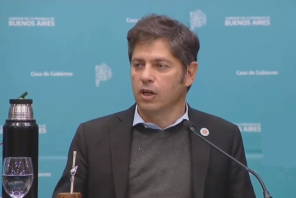 Kicillof: “Podemos perder una inversión muy importante para la Argentina” sobre la planta de GNL