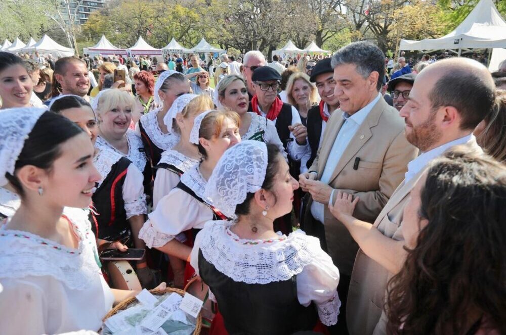 Jorge Macri celebró el vínculo ítalo-argentino en el Festival de las Raíces