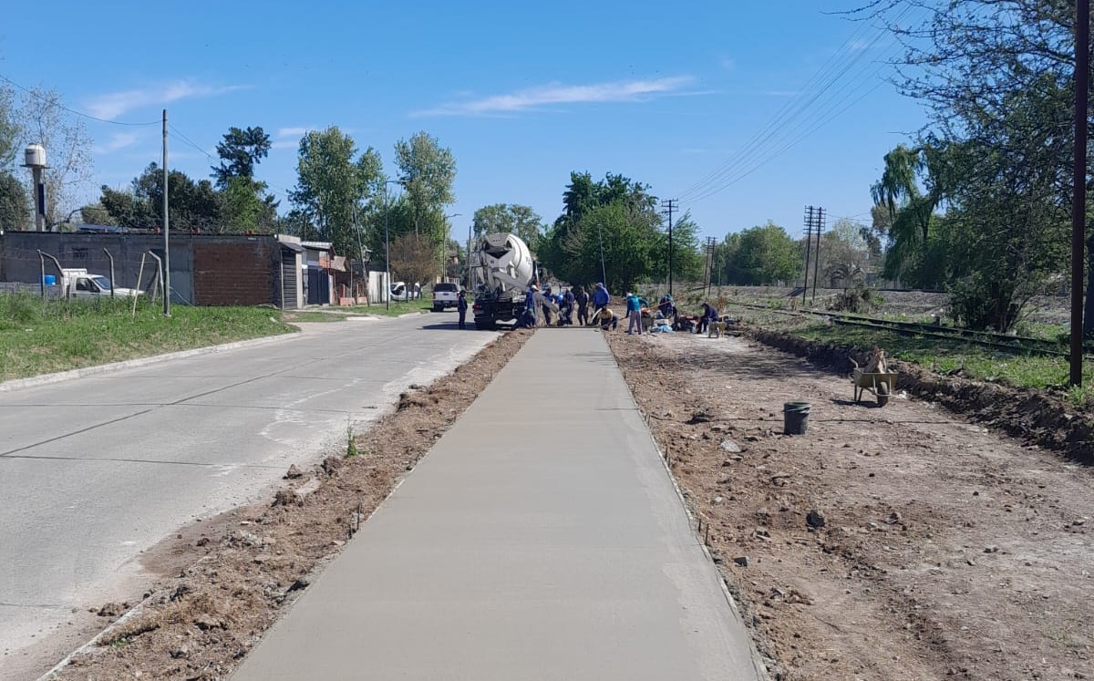 Arrancó la construcción del nuevo Corredor Fraga en barrio San Jorge