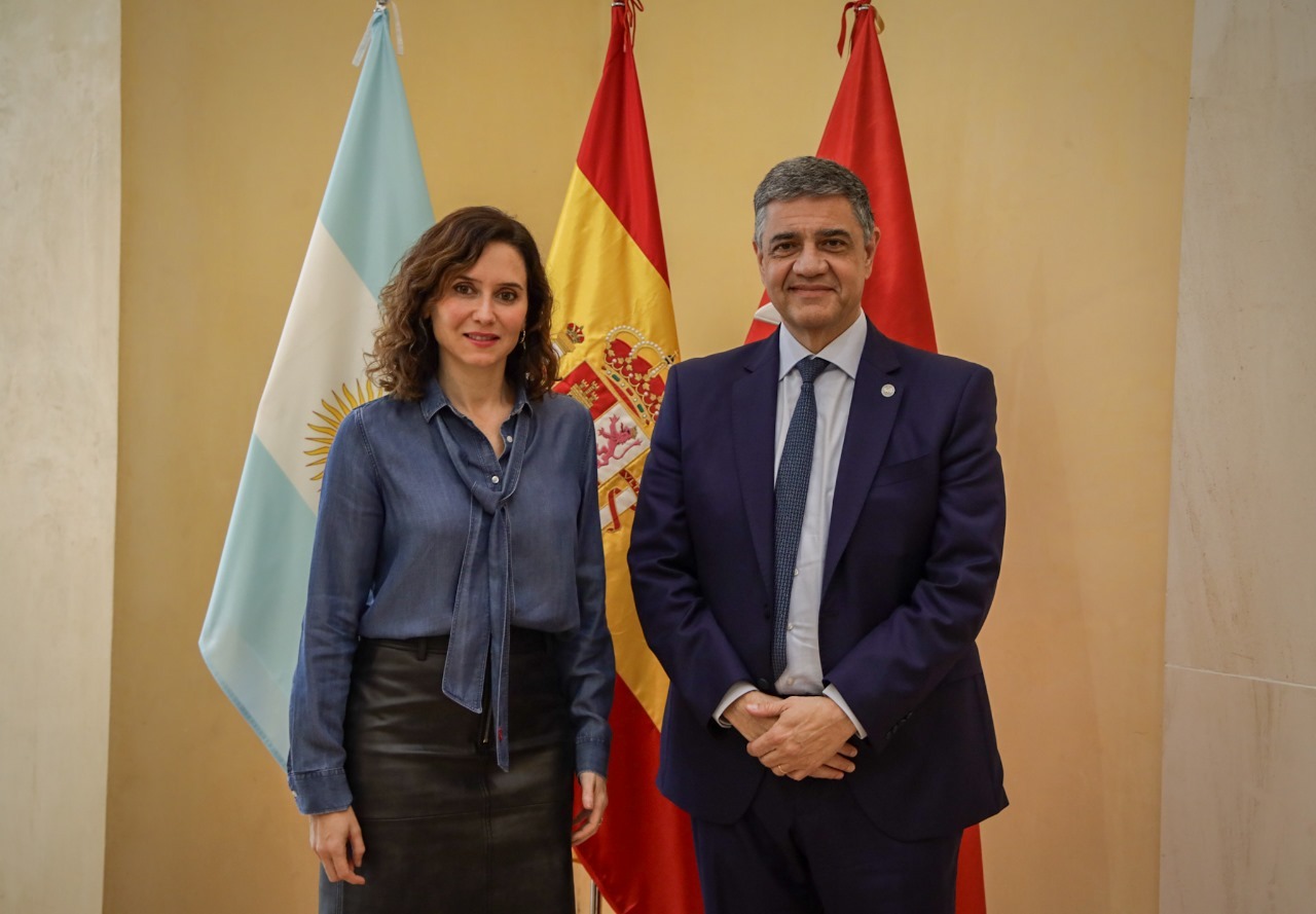 Jorge Macri se reunió con Isabel Díaz Ayuso y le propuso seguir luchando contra los populismos”