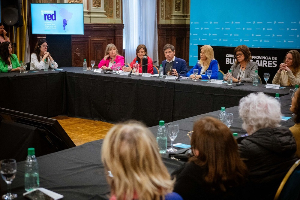 Kicillof y Estela Díaz lanzaron el programa “Feminismos En Red” agenda federal y regional de género y diversidad