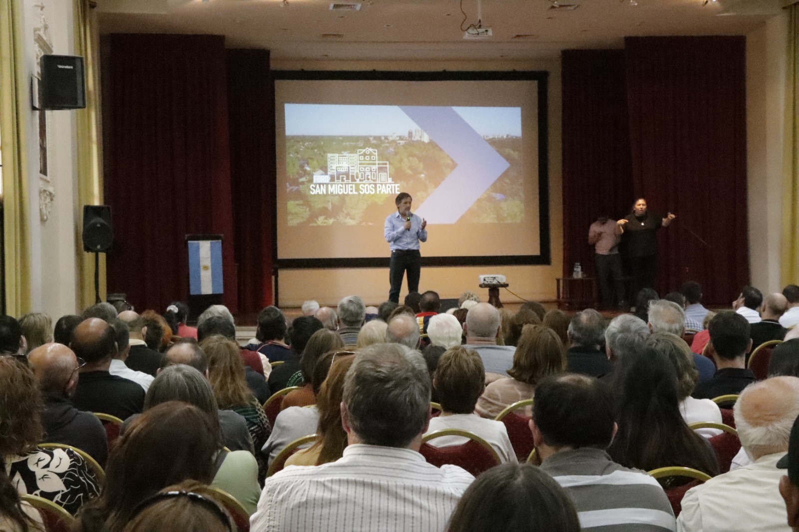 El municipio realizó dos encuentros para compartir proyectos con instituciones y estudiantes de San Miguel