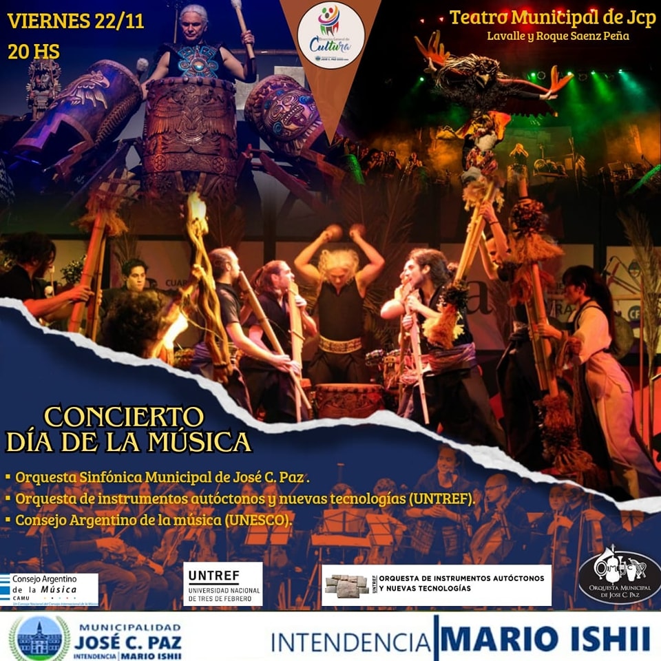 “Concierto por el día de la Música” en José C. Paz