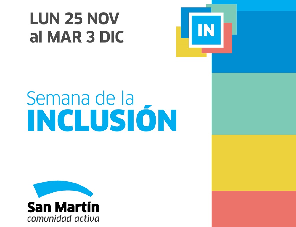 Empieza una nueva Semana de la Inclusión en San Martín