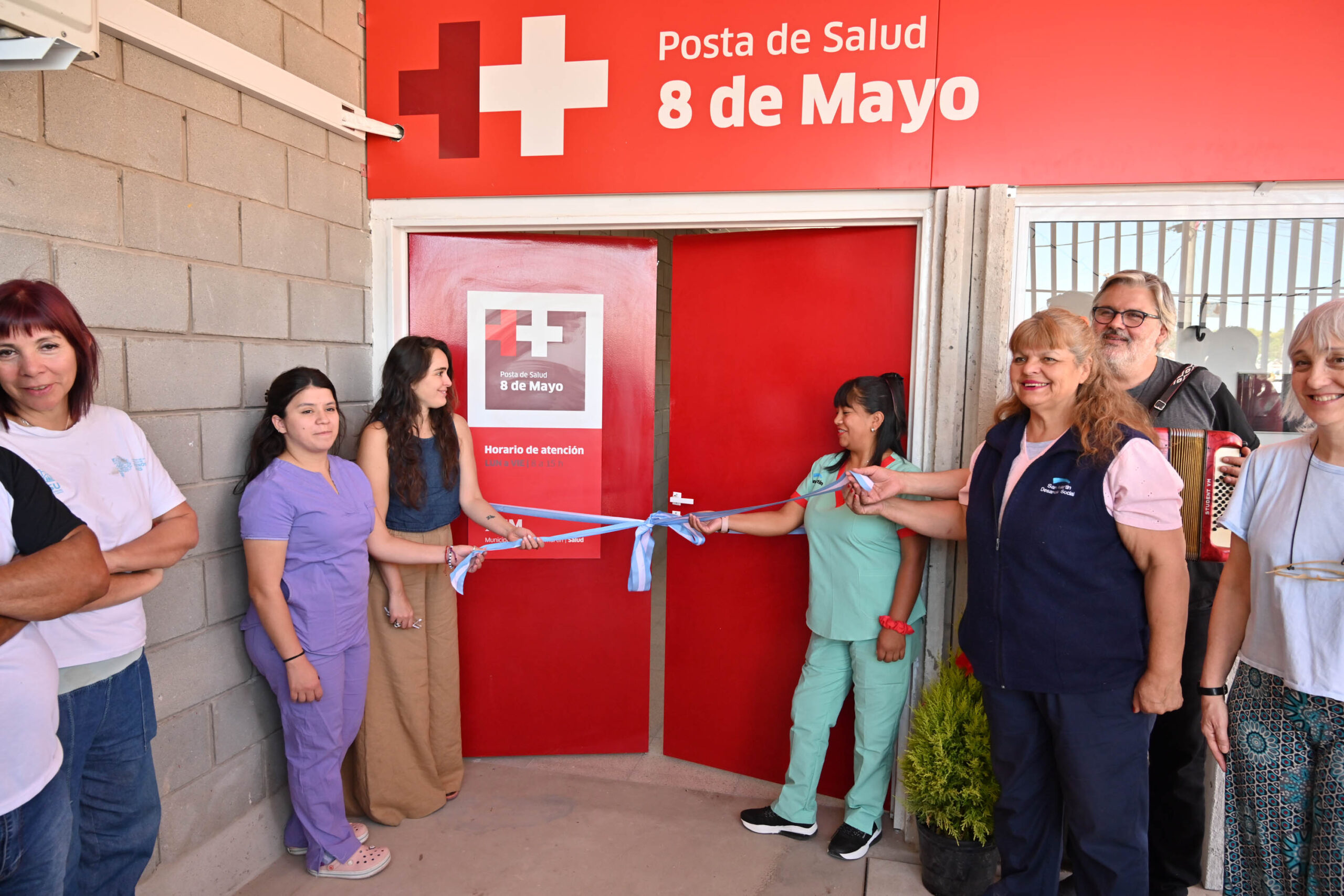 El Municipio de San Martín inauguró la Posta de Salud de Barrio 8 de Mayo