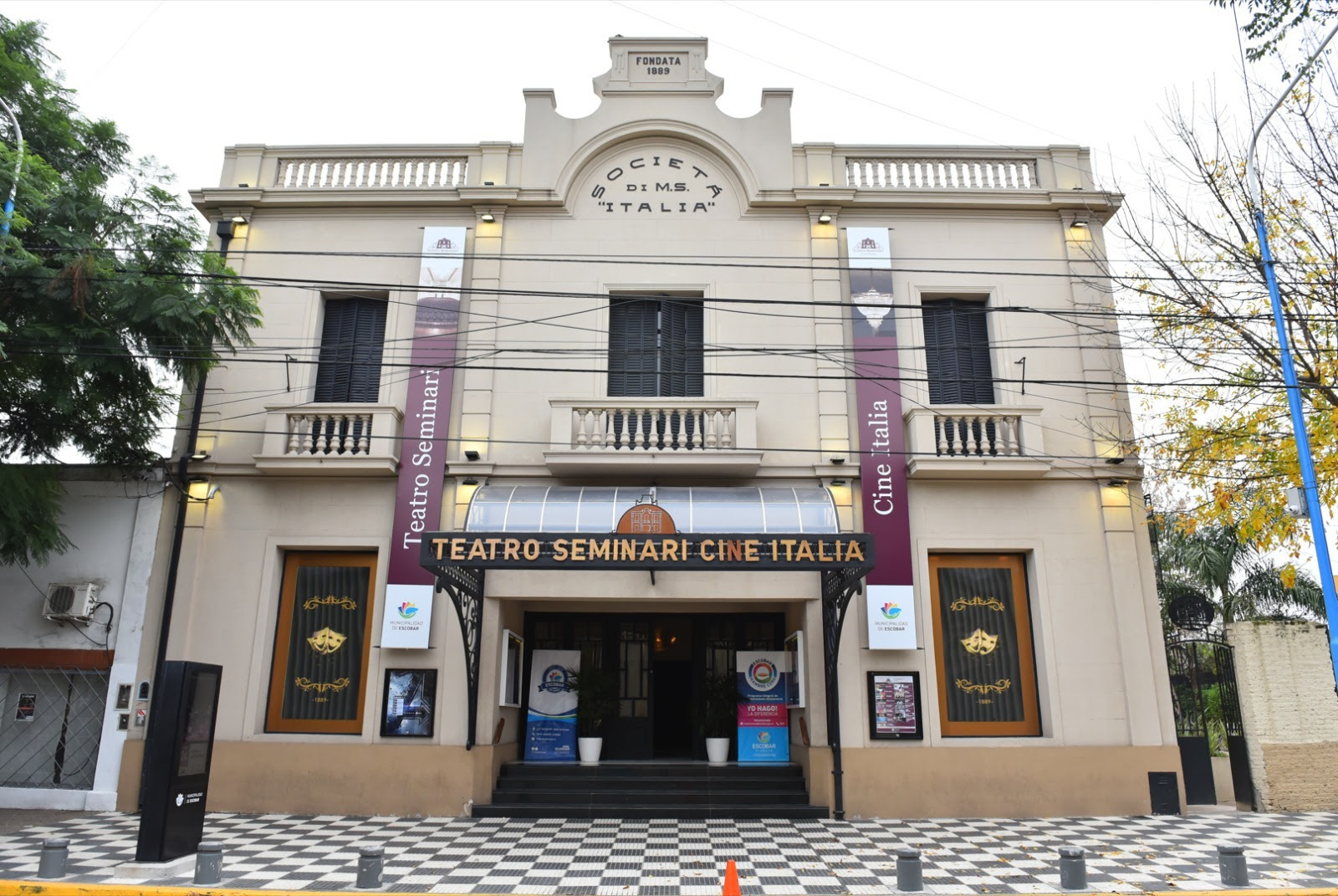 El Teatro Seminari fue declarado patrimonio histórico y cultural de la provincia de Buenos Aires