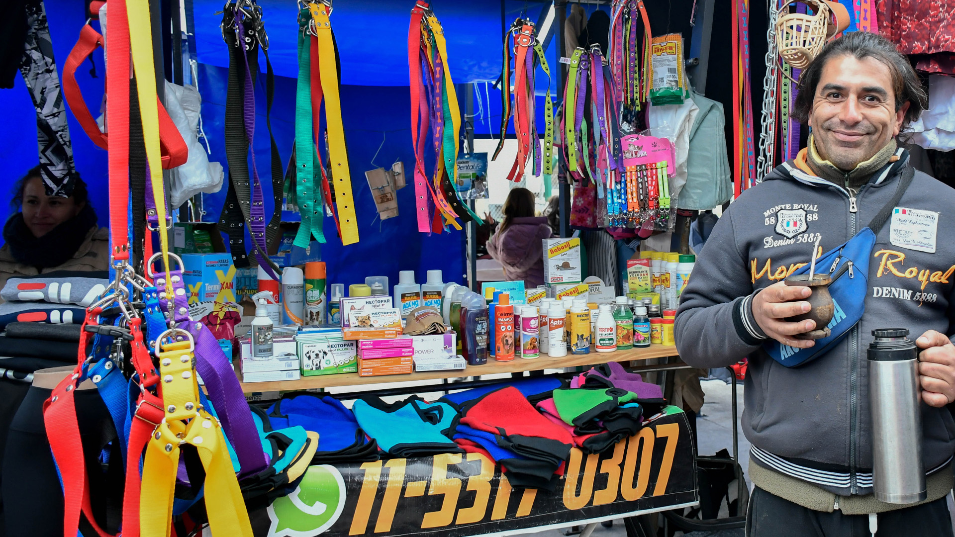 Feria La Bibiana en Moreno: con variedad de productos a precios populares