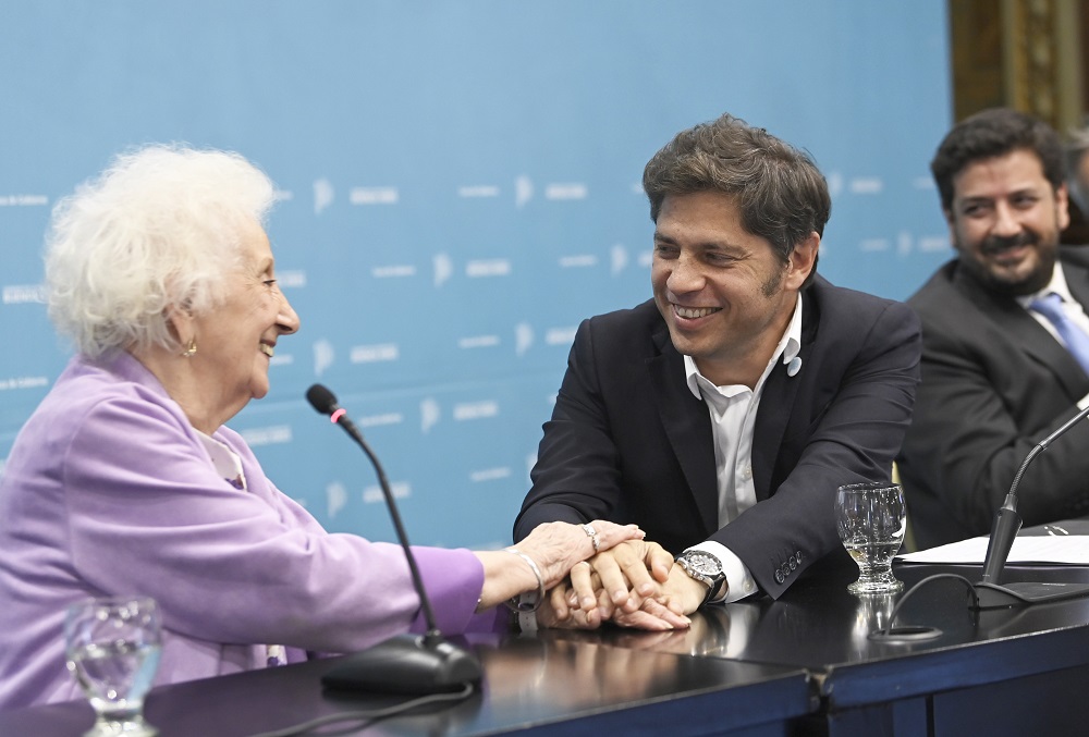 Kicillof encabezó el acto por el Día Internacional de los Derechos Humanos