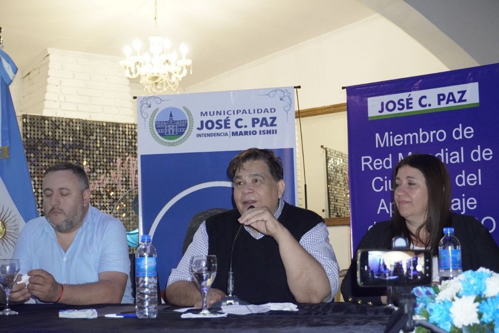 Mario Ishii, agasajo a cientos de Instituciones comunitarias de José C. Paz