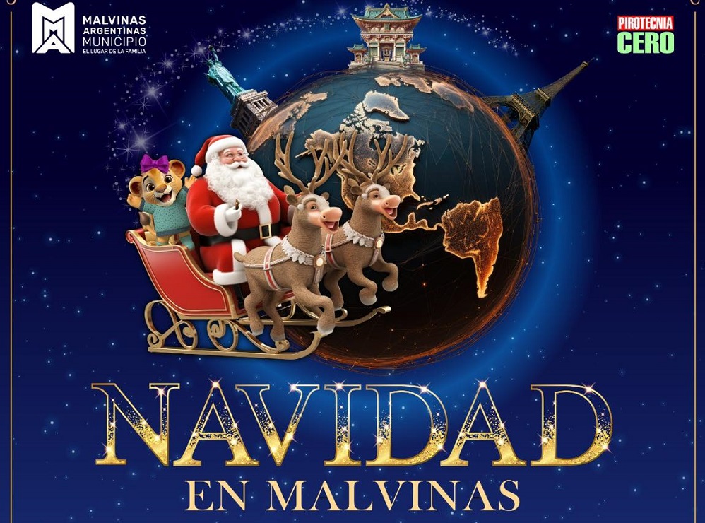 Se viene el gran show navideño de Malvinas Argentinas