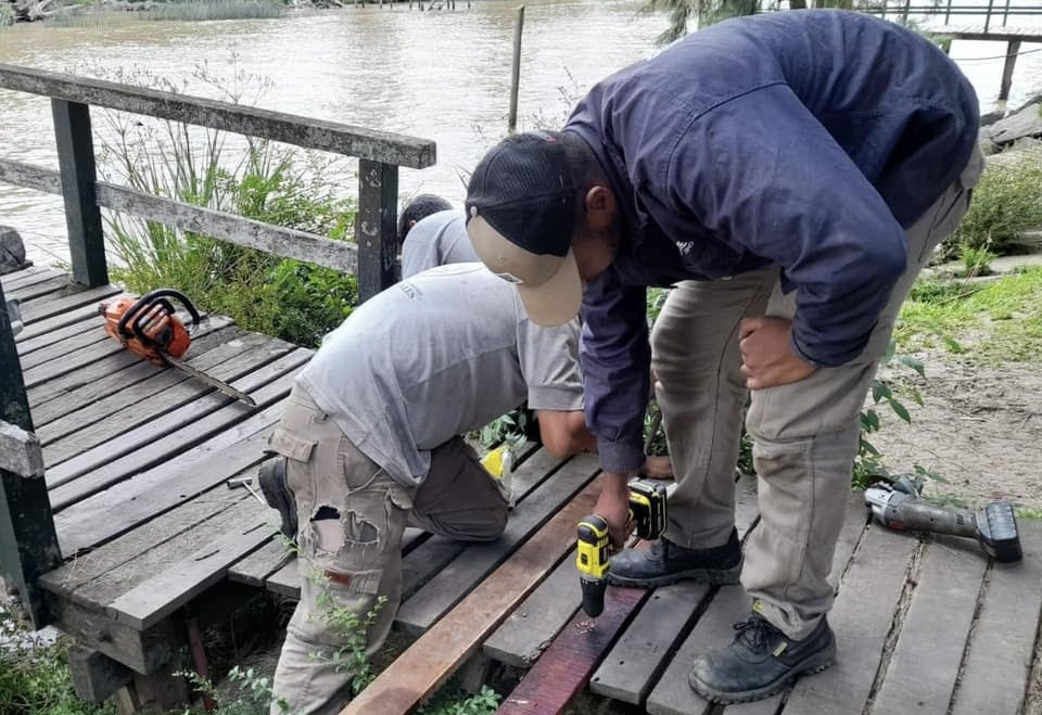 Continúan los trabajos de mantenimiento integral en el Delta de Tigre