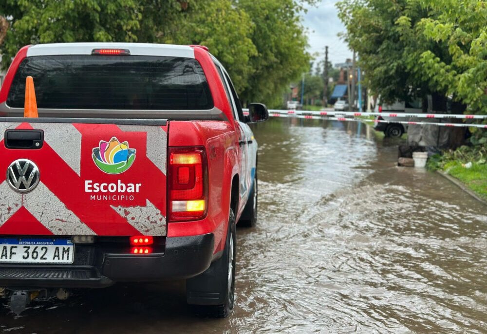 Temporal récord en el municipio de Escobar llovieron 63 milímetros en solo 90 minutos