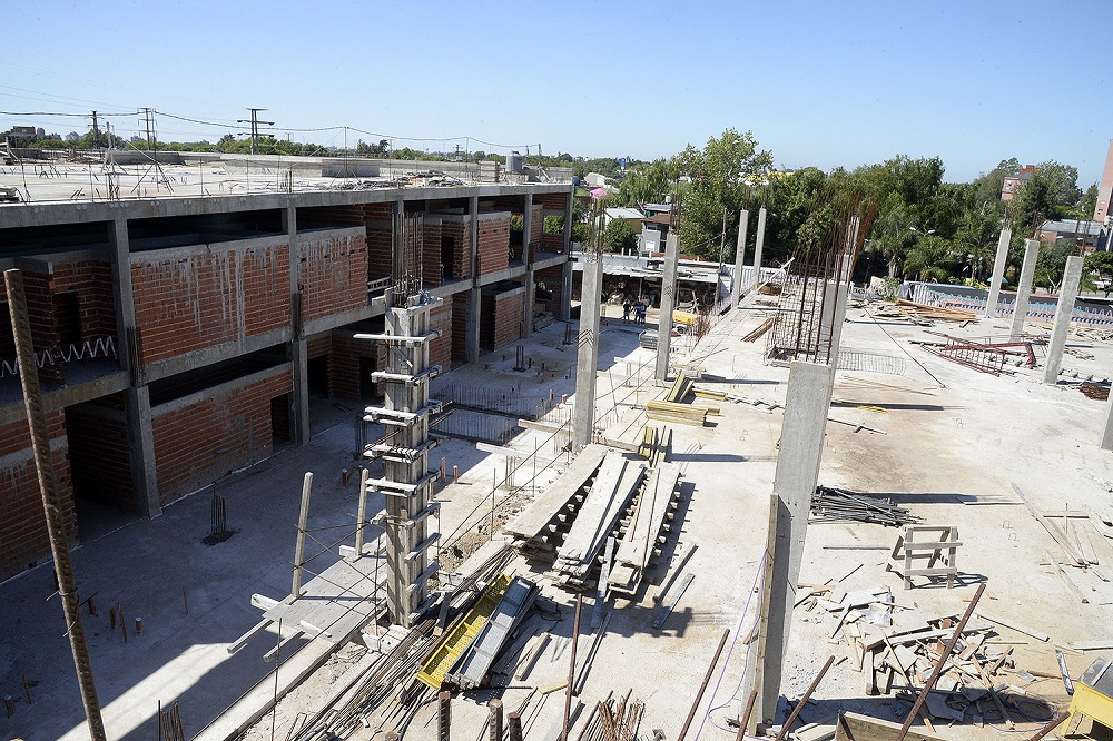Continúa la construcción del nuevo  Hospital de Alta Complejidad para Adultos de Tigre