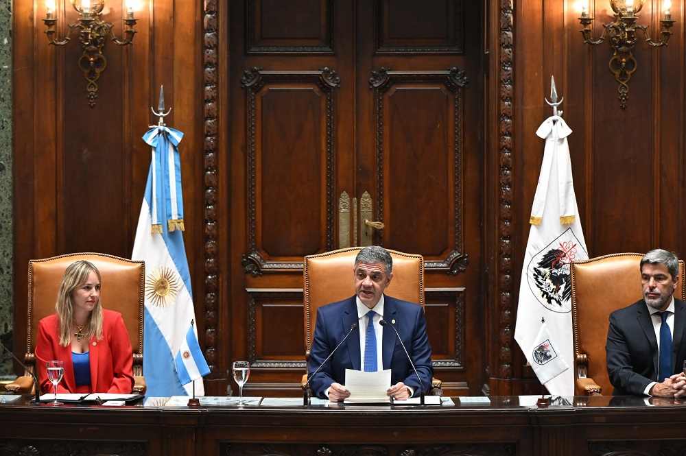 Jorge Macri abrió las sesiones legislativas con un llamado al orden, y la austeridad