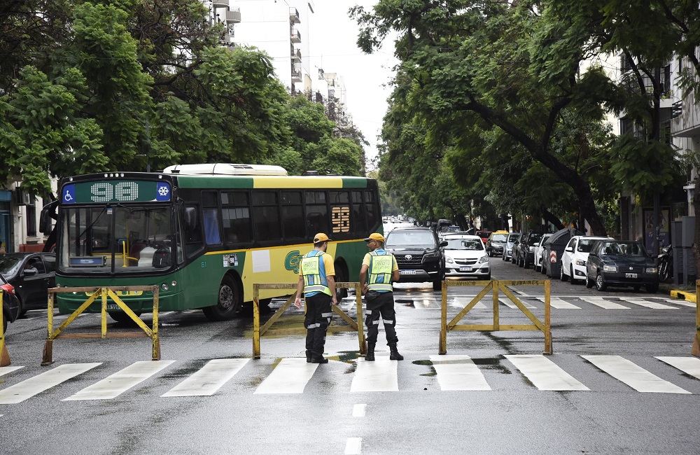 La Ciudad desplegó un operativo ante las intensas lluvias: no se produjeron inundaciones