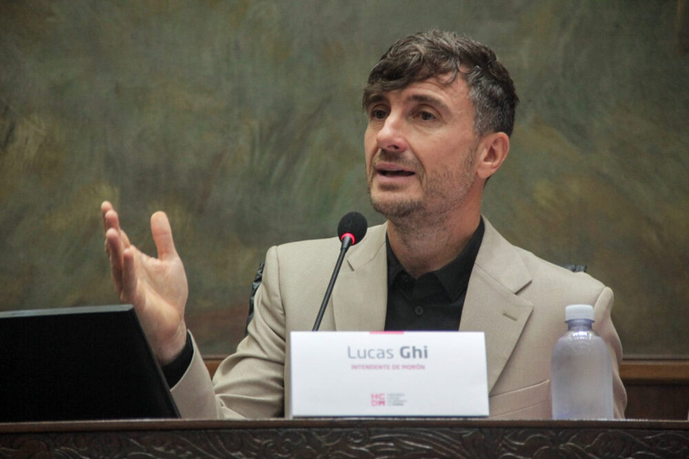 Lucas Ghi encabezó la apertura de sesiones ordinarias del HCD de Morón