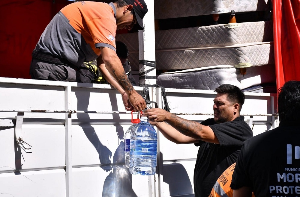 Morón: continúa la campaña solidaria para los damnificados por las inundaciones en Bahía Blanca