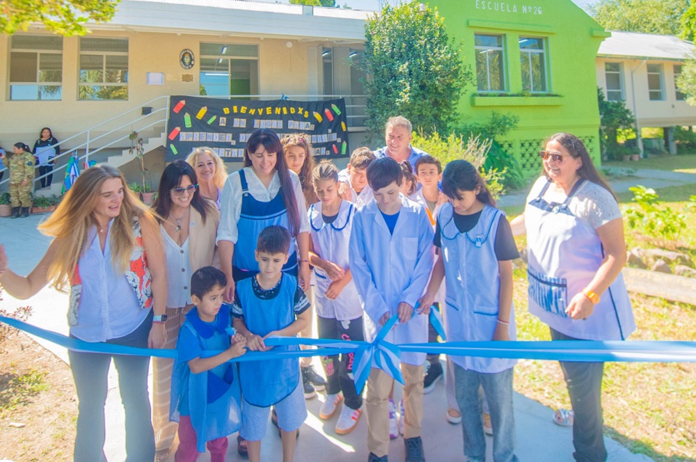 San Fernando renovó dos escuelas de Islas y completó las 6 inauguraciones de este verano