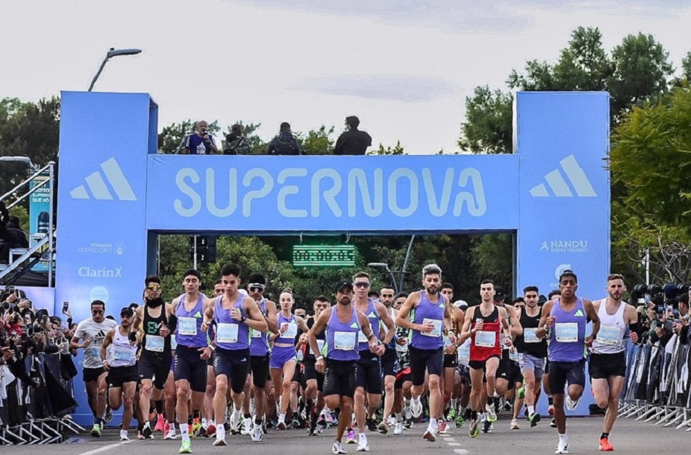 Con récord de corredores y un día perfecto, se corrió los 10K de Vicente López