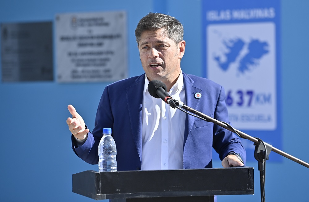 “En la provincia de Buenos Aires no vamos a permitir que nadie venga a eliminar la educación pública, el hospital público