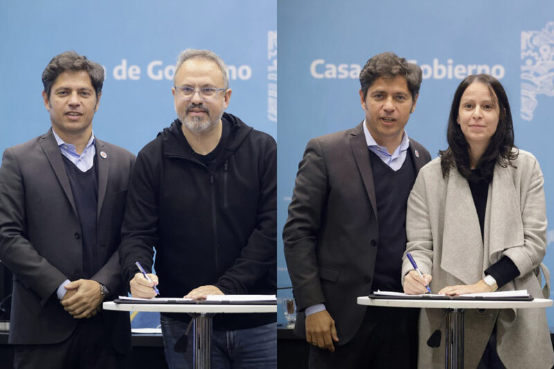 Kicillof encabezó el acto de adhesión de 19 municipios al Fondo de Fortalecimiento de la Seguridad