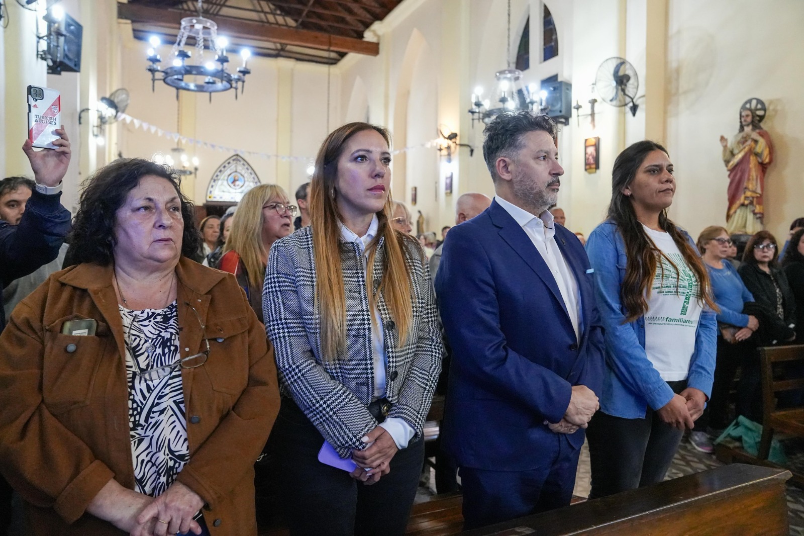 Misa en Merlo por el Papa Francisco