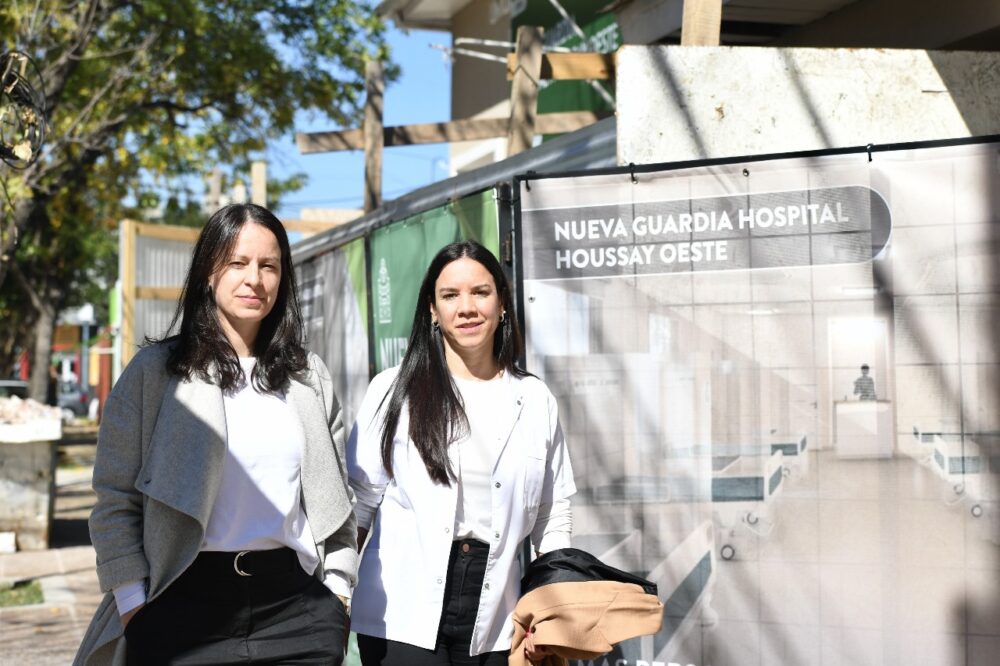 Vicente López inició la construcción de una nueva guardia del Hospital Houssay en el oeste del partido